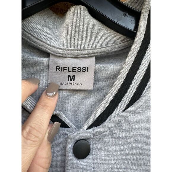 Faith Family Funds Men's Medium Varsity Style Jacket The F. Life Brand - Picture 4 of 10